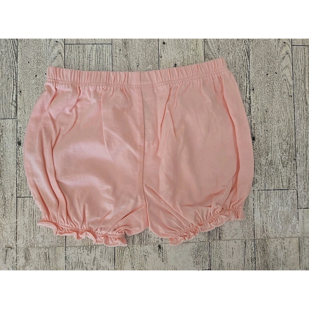 Carter's Short Set 6-9 Months Butterflies Shirt Shorts Romper Girl 3pc NEW - Picture 10 of 11